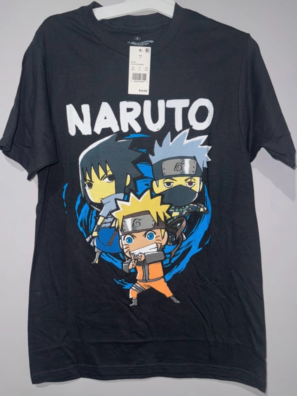 Naruto Graphic Tee - Black